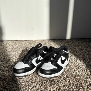 Nike Kids Black and White Sneakers